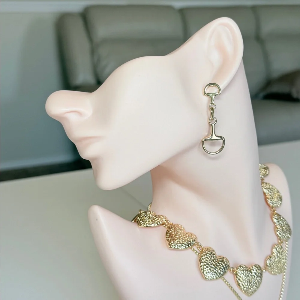 Anthropologie elegant gold